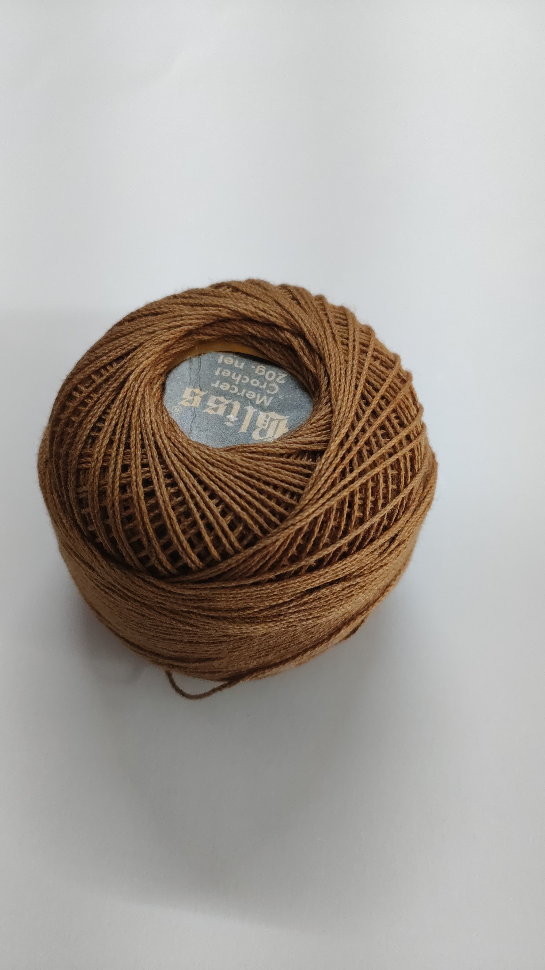 Bliss Mercer Cotton Thread  Khaki