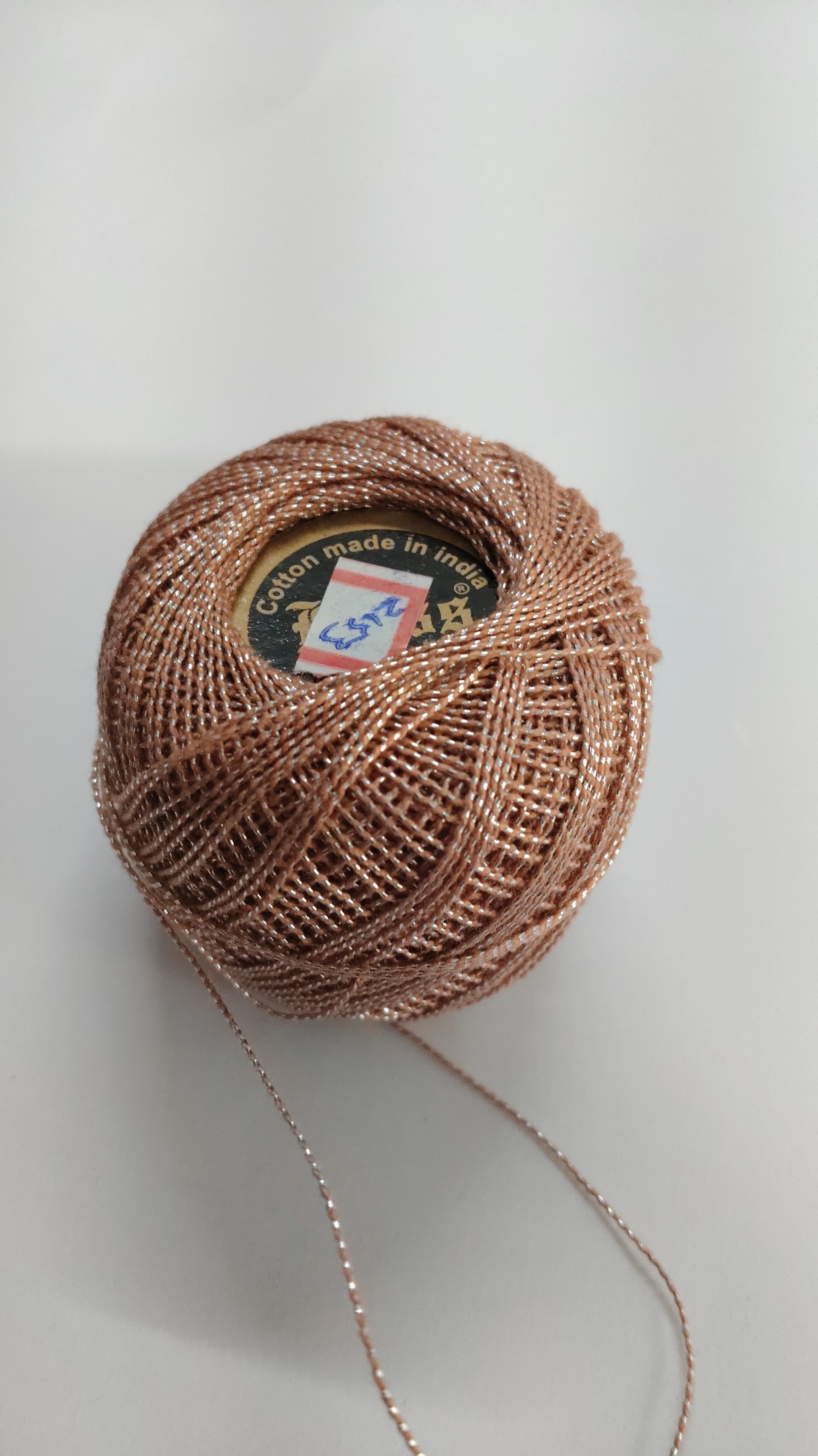 Bliss Mercer Cotton Thread  Shine Brown